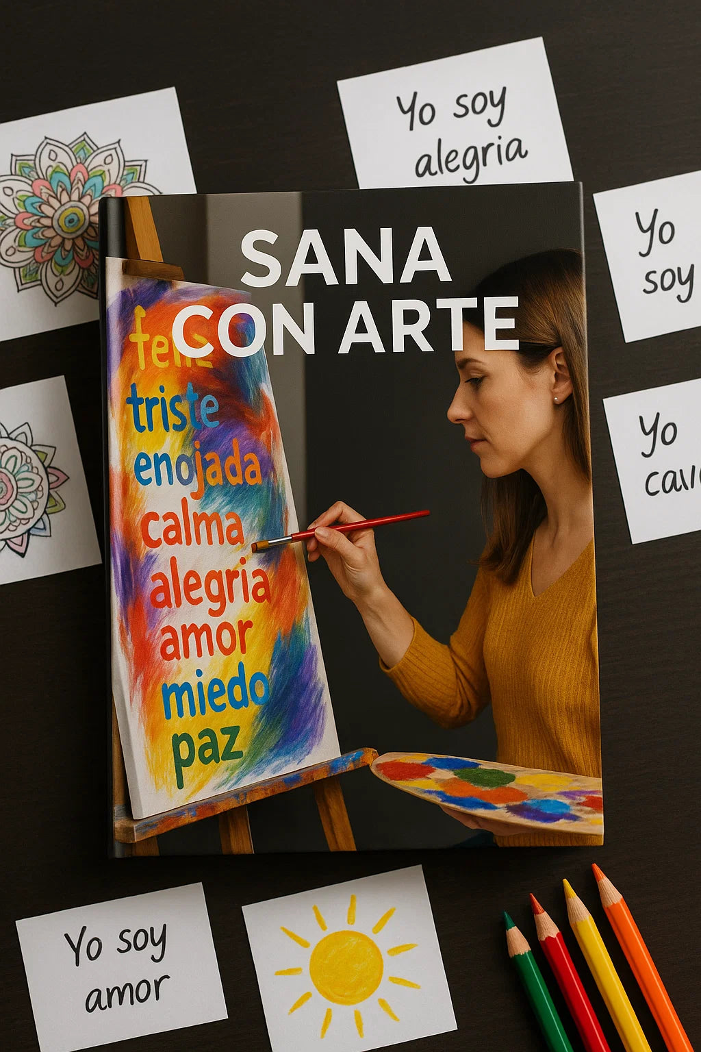 El Arte de Estar en Calma – Ejercicios y Herramientas de Arte-Terapia +16 Bonus